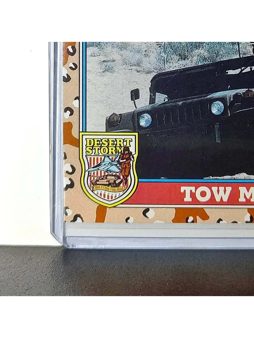 TOW Missile 1991 Topps Desert Storm #98 Card - Picture 5 of 10